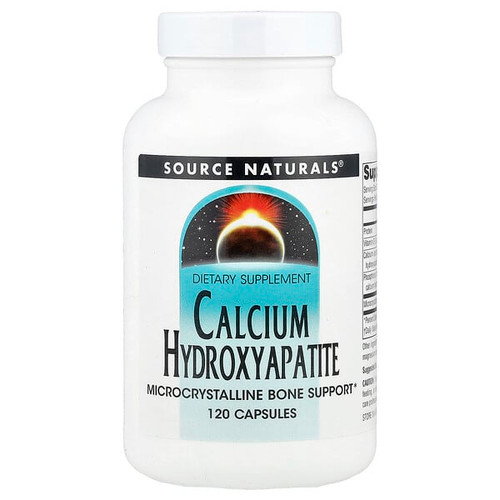 <img alt="Source Naturals, Calcium Hydroxyapatite, 120 Capsules" title="Source Naturals, Calcium Hydroxyapatite, 120 Capsules,021078025214"