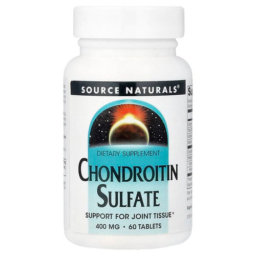 <img alt="Source Naturals, Chondroitin Sulfate, 400 mg, 60 Tablets" title="Source Naturals, Chondroitin Sulfate, 400 mg, 60 Tablets,021078006978"