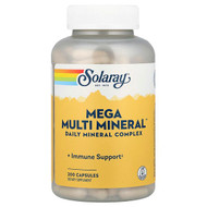 <img alt="Solaray, Mega Multi Mineral, 200 Capsules" title="Solaray, Mega Multi Mineral, 200 Capsules,076280045116"