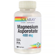 <img alt="Solaray, Magnesium Asporotate, 180 VegCaps" title="Solaray, Magnesium Asporotate, 180 VegCaps,076280132236"