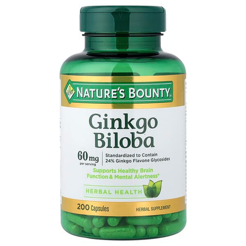 <img alt="Natures Bounty, Ginkgo Biloba, 200 Capsules (30 mg per Capsule)" title="Natures Bounty, Ginkgo Biloba, 200 Capsules (30 mg per Capsule),074312172434"