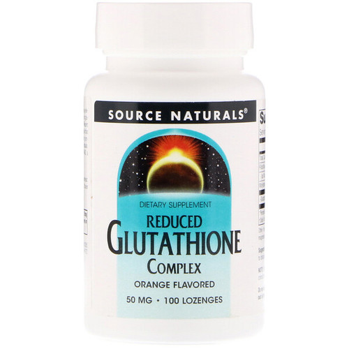 <img alt="Source Naturals, Reduced Glutathione Complex, Orange Flavored, 50 mg, 100 Lozenges" title="Source Naturals, Reduced Glutathione Complex, Orange Flavored, 50 mg, 100 Lozenges,021078013051"