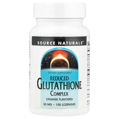 <img alt="Source Naturals, Reduced Glutathione Complex, Orange, 100 Lozenges" title="Source Naturals, Reduced Glutathione Complex, Orange, 100 Lozenges,021078013051"