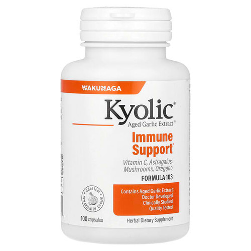 <img alt="Kyolic, Aged Garlic Extract, Immune Support, Formula 103, 100 Capsules" title="Kyolic, Aged Garlic Extract, Immune Support, Formula 103, 100 Capsules,023542103411"