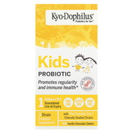 <img alt="Kyolic, Kids Probiotic, Vanilla, 1 Billion CFU, 60 Chewable Tablets" title="Kyolic, Kids Probiotic, Vanilla, 1 Billion CFU, 60 Chewable Tablets,023542601320"