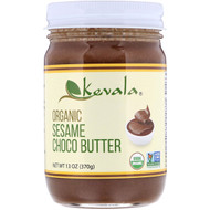 <img alt="Kevala, Organic Sesame Choco Butter, 13 oz (370 g)" title="Kevala, Organic Sesame Choco Butter, 13 oz (370 g),816536013038"