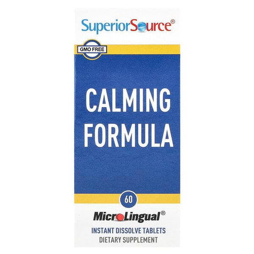 <img alt="Superior Source, Calming Formula, 60 MicroLingual Instant Dissolve Tablets" title="Superior Source, Calming Formula, 60 MicroLingual Instant Dissolve Tablets,076635903658"