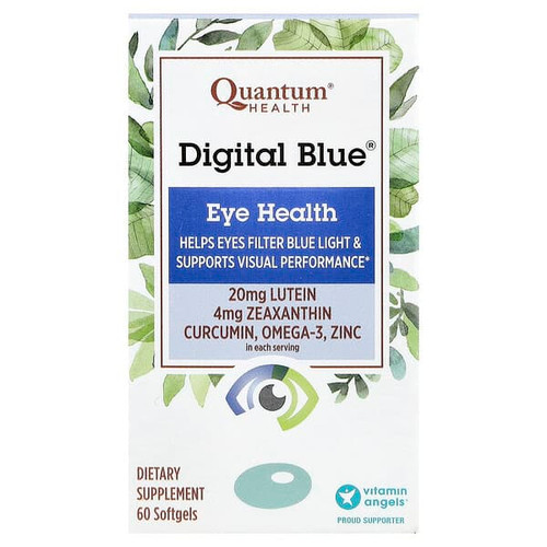 <img alt="Quantum Health, Digital Blue, Eye Health, 60 Softgels" title="Quantum Health, Digital Blue, Eye Health, 60 Softgels,046985322904"