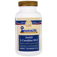 <img alt="NutraLife, Acetyl L-Carnitine HCI, 500 mg, 120 Capsules" title="NutraLife, Acetyl L-Carnitine HCI, 500 mg, 120 Capsules,686149183158"