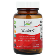 <img alt="Pure Essence, Whole-C, 30 Tablets" title="Pure Essence, Whole-C, 30 Tablets,659670090011"