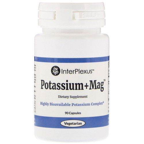 <img alt="InterPlexus , Potassium+Mag, 90 Capsules" title="InterPlexus , Potassium+Mag, 90 Capsules,766897258657"
