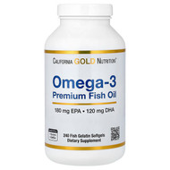 <img alt="California Gold Nutrition, Omega-3, Premium Fish Oil, 240 Fish Gelatin Softgels" title="California Gold Nutrition, Omega-3, Premium Fish Oil, 240 Fish Gelatin Softgels,898220013302"
