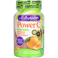 <img alt="VitaFusion, Power C, High Potency Vitamin C, Natural Orange Flavor, 70 Gummies" title="VitaFusion, Power C, High Potency Vitamin C, Natural Orange Flavor, 70 Gummies,027917014685"