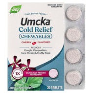 <img alt="Natures Way, Umcka, Cold Relief Chewables, Ages 6+, Cherry, 20 Tablets" title="Natures Way, Umcka, Cold Relief Chewables, Ages 6+, Cherry, 20 Tablets,033674151440"