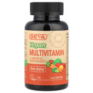<img alt="Deva, Vegan Multivitamin & Mineral Supplement, One Daily, 90 Coated Tablets" title="Deva, Vegan Multivitamin & Mineral Supplement, One Daily, 90 Coated Tablets,895634000027"