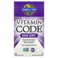 <img alt="Garden of Life, Vitamin Code, RAW Zinc with Vitamin C, 60 Vegan Capsules" title="Garden of Life, Vitamin Code, RAW Zinc with Vitamin C, 60 Vegan Capsules,658010116527"