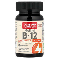 <img alt="Jarrow Formulas, Methyl B-12, Tropical, 2,500 mcg, 100 Chewable Tablets" title="Jarrow Formulas, Methyl B-12, Tropical, 2,500 mcg, 100 Chewable Tablets,790011180166"