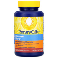 <img alt="Renew Life, Cleanse More, 60 Vegetarian Capsules" title="Renew Life, Cleanse More, 60 Vegetarian Capsules,631257534408"