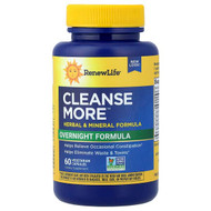 <img alt="Renew Life, Cleanse More, 60 Vegetarian Capsules" title="Renew Life, Cleanse More, 60 Vegetarian Capsules,631257534408"