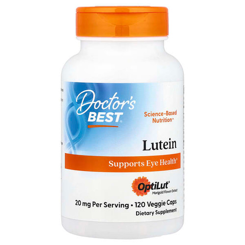 <img alt="Doctors Best, Lutein, 120 Veggie Caps" title="Doctors Best, Lutein, 120 Veggie Caps,753950001435"