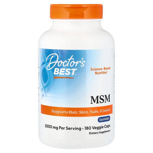 <img alt="Doctors Best, MSM, 180 Veggie Caps (1,000 mg per Capsules)" title="Doctors Best, MSM, 180 Veggie Caps (1,000 mg per Capsules),753950003316"