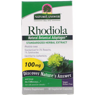 <img alt="Natures Answer, Rhodiola, 100 mg, 60 Vegetarian Capsules" title="Natures Answer, Rhodiola, 100 mg, 60 Vegetarian Capsules,083000164262"