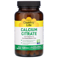 <img alt="Country Life, Calcium Citrate With Vitamin D, 120 Tablets" title="Country Life, Calcium Citrate With Vitamin D, 120 Tablets,015794025559"