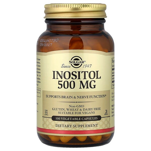 <img alt="Solgar, Inositol, 500 mg, 100 Vegetable Capsules" title="Solgar, Inositol, 500 mg, 100 Vegetable Capsules,033984014503"