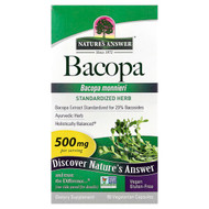 <img alt="Natures Answer, Bacopa, 500 mg, 90 Vegetarian Capsules" title="Natures Answer, Bacopa, 500 mg, 90 Vegetarian Capsules,083000163609"