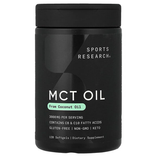<img alt="Sports Research, MCT Oil, 120 Softgels (1,000 mg per Softgel)" title="Sports Research, MCT Oil, 120 Softgels (1,000 mg per Softgel),023249010807"