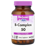 <img alt="Bluebonnet Nutrition, B-Complex 50, 100 Vegetable Capsules" title="Bluebonnet Nutrition, B-Complex 50, 100 Vegetable Capsules,743715004122"