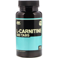 <img alt="Optimum Nutrition, L-Carnitine 500 Tabs, 500 mg, 60 Tablets" title="Optimum Nutrition, L-Carnitine 500 Tabs, 500 mg, 60 Tablets,748927021912"