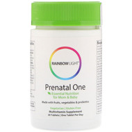 <img alt="Rainbow Light, Prenatal One, 30 Tablets" title="Rainbow Light, Prenatal One, 30 Tablets,021888109715"