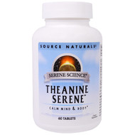 <img alt="Source Naturals, Theanine Serene, 60 Tablets" title="Source Naturals, Theanine Serene, 60 Tablets,021078017752"