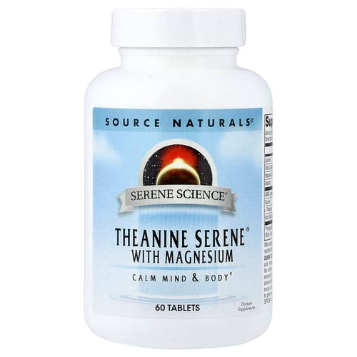 <img alt="Source Naturals, Serene Science, Theanine Serene With Magnesium, 60 Tablets" title="Source Naturals, Serene Science, Theanine Serene With Magnesium, 60 Tablets,021078017752"