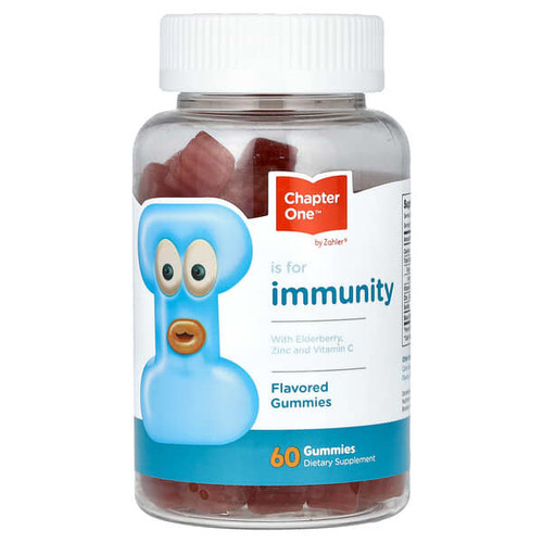 <img alt="Chapter One, Immunity, With Elderberry, Zinc and Vitamin C, Flavored, 60 Gummies" title="Chapter One, Immunity, With Elderberry, Zinc and Vitamin C, Flavored, 60 Gummies,848998041038"