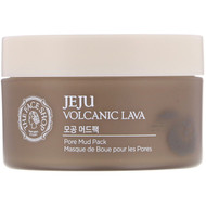 The Face Shop, Jeju Volcanic Lava, Pore Mud Pack, 3.3 fl oz (100 ml)