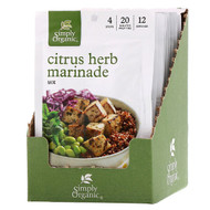 <img alt="Simply Organic, Citrus Herb Marinade Mix, 12 Packets, 1.00 oz (28 g) Each" title="Simply Organic, Citrus Herb Marinade Mix, 12 Packets, 1.00 oz (28 g) Each,089836157676"