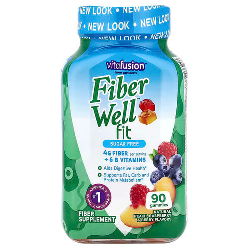 <img alt="VitaFusion, FiberWell Fit Vitamins, Sugar Free, Natural Peach, Raspberry & Berry, 90 Gummies" title="VitaFusion, FiberWell Fit Vitamins, Sugar Free, Natural Peach, Raspberry & Berry, 90 Gummies,027917018935"