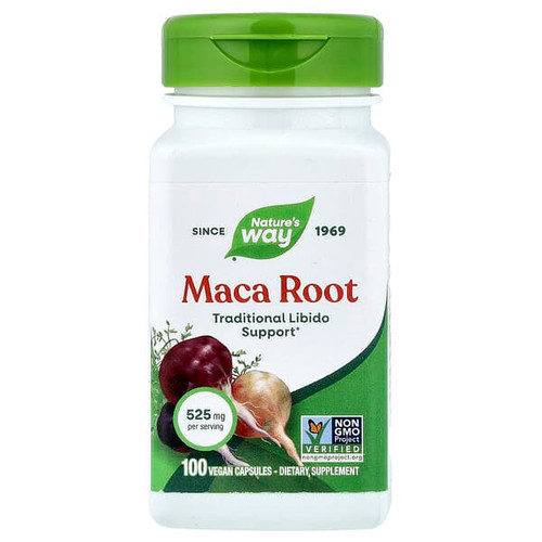 <img alt="Natures Way, Maca Root, 525 mg, 100 Vegan Capsules" title="Natures Way, Maca Root, 525 mg, 100 Vegan Capsules,033674153109"