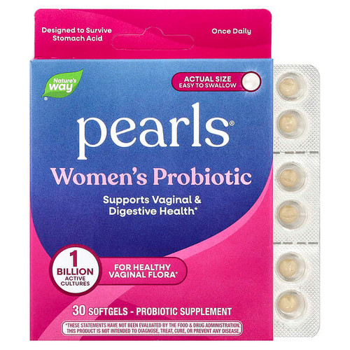 <img alt="Natures Way, Pearls, Womens Probiotic , 1 Billion CFU, 30 Softgels" title="Natures Way, Pearls, Womens Probiotic , 1 Billion CFU, 30 Softgels,763948042135"