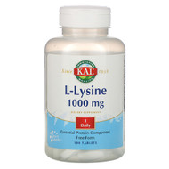 <img alt="KAL, L-Lysine, 1000 mg, 100 Tablets" title="KAL, L-Lysine, 1000 mg, 100 Tablets,021245805144"