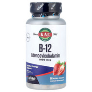 <img alt="KAL, B-12 Adenosylcobalamin, Strawberry, 1,000 mcg, 90 Micro Tablets" title="KAL, B-12 Adenosylcobalamin, Strawberry, 1,000 mcg, 90 Micro Tablets,021245988823"