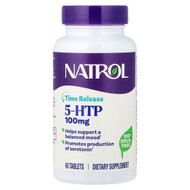 <img alt="Natrol, 5-HTP, Time Release, 45 Tablets" title="Natrol, 5-HTP, Time Release, 45 Tablets,047469052287"