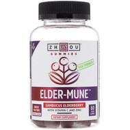 <img alt="Zhou Nutrition, Max Strength Elder-Mune, Sambucus Elderberry, 60 Vegan Gummies" title="Zhou Nutrition, Max Strength Elder-Mune, Sambucus Elderberry, 60 Vegan Gummies,669191805407"