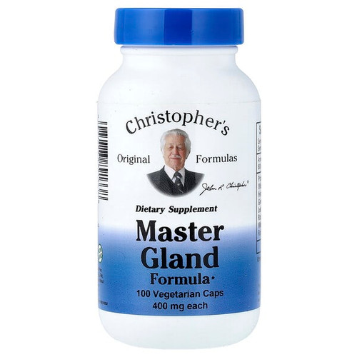 <img alt="Christophers Original Formulas, Master Gland Formula, 100 Vegetarian Caps" title="Christophers Original Formulas, Master Gland Formula, 100 Vegetarian Caps,084783891338"