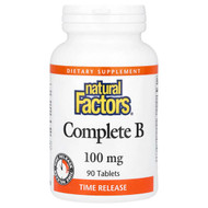 <img alt="Natural Factors, Complete B, 90 Tablets" title="Natural Factors, Complete B, 90 Tablets,068958011417"