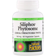 <img alt="Natural Factors, Siliphos Phytosome, Clinical Strength Milk Thistle, 160 mg, 60 Vegetarian Capsules" title="Natural Factors, Siliphos Phytosome, Clinical Strength Milk Thistle, 160 mg, 60 Vegetarian Capsules,068958017570"