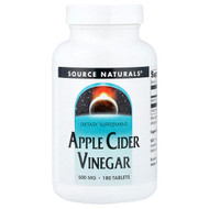 <img alt="Source Naturals, Apple Cider Vinegar, 500 mg, 180 Tablets" title="Source Naturals, Apple Cider Vinegar, 500 mg, 180 Tablets,021078013563"