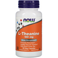 <img alt="Now Foods, L-Theanine, 100 mg, 90 Veg Capsules" title="Now Foods, L-Theanine, 100 mg, 90 Veg Capsules,733739001450"